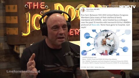 Joe Rogan Confirms His Doctor Treated Over 200 Members of Congress With Ivermectin