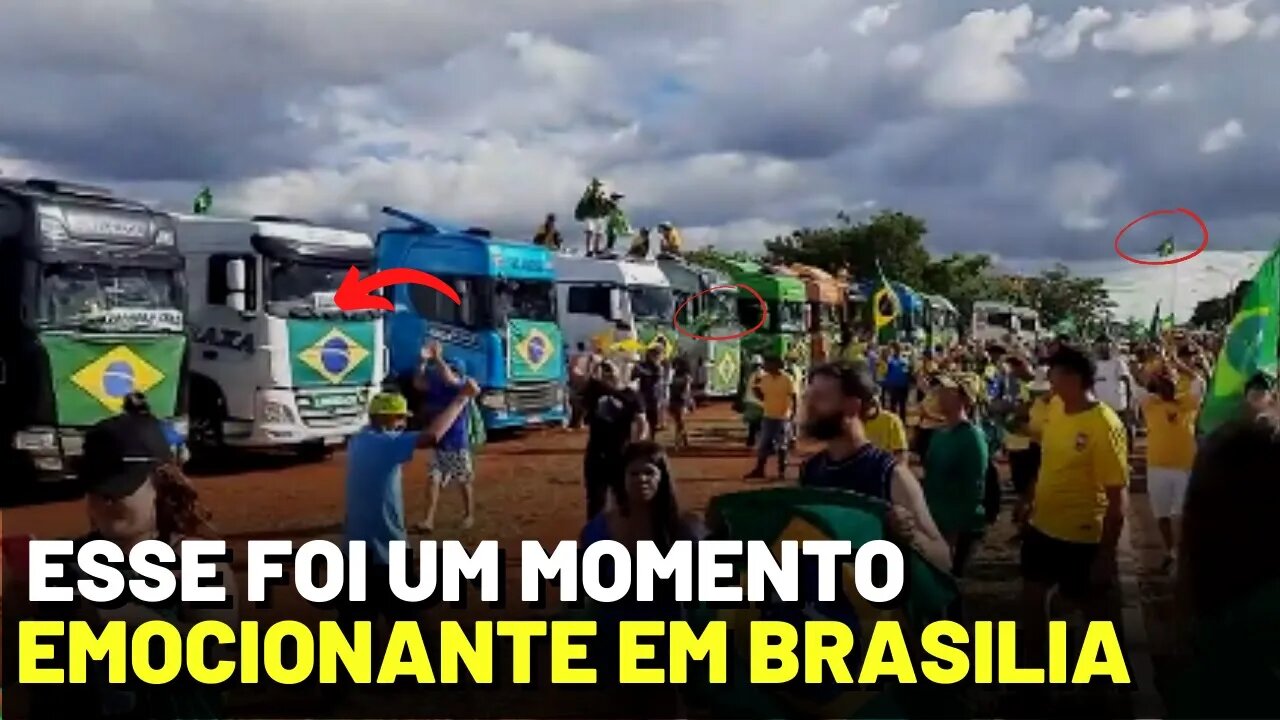 MAIS DE 6 MIL CAMINHONEIROS ACABA DE CHEGAR EM BRASILIA VEJA