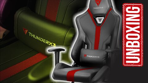 Unboxing da Cadeira Gamer ThunderX3 YC3, Linda, Moderna e Confortável.