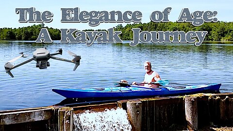 TRIBUTE : The Elegance of Age: The Jersey Paddler through the Camera of a drone #mavic 3 #epic