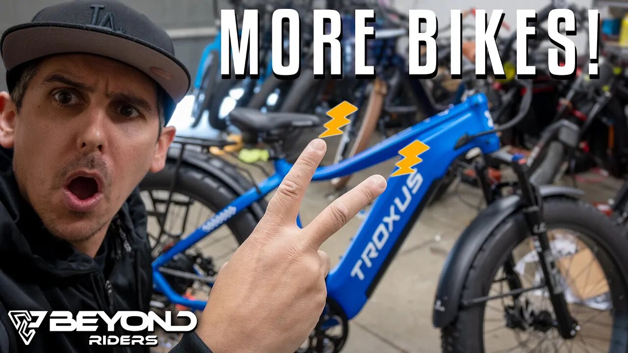 2 NEW BIKES + Beyond Riders HOODIE & MILK RACING SurRon Part