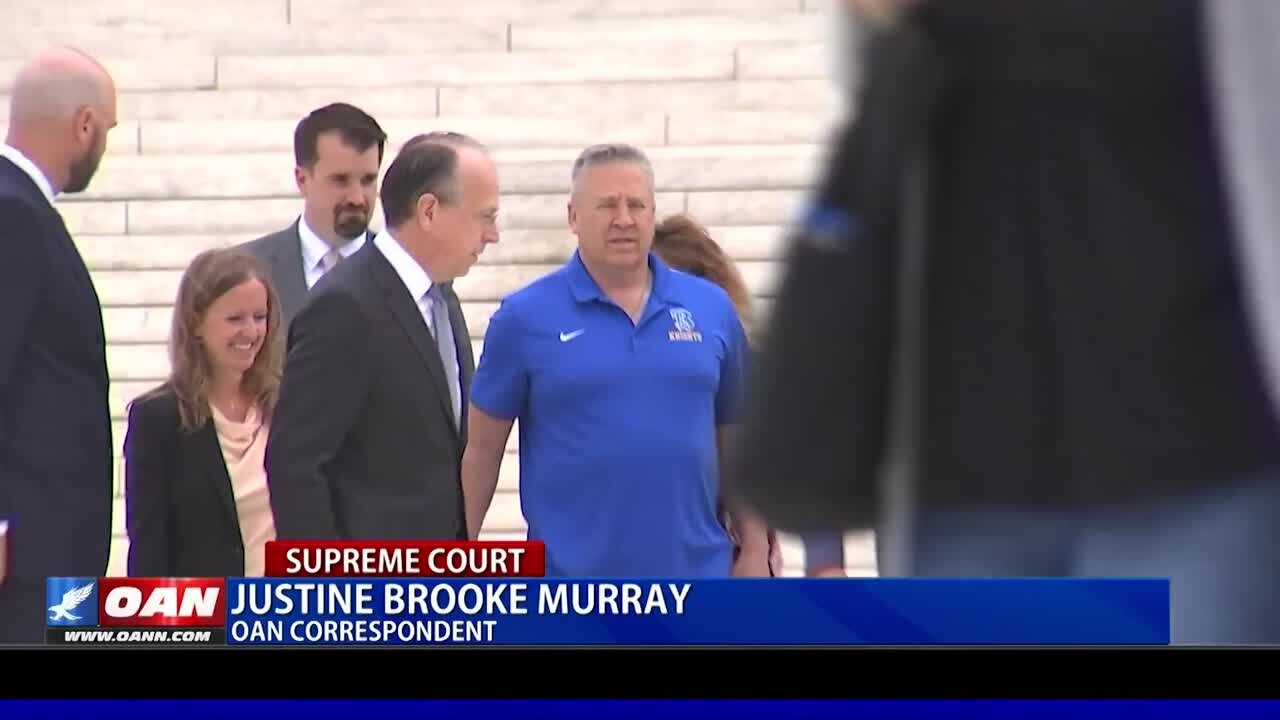 Former High School Football Coach Takes Religious Case To Supreme Court