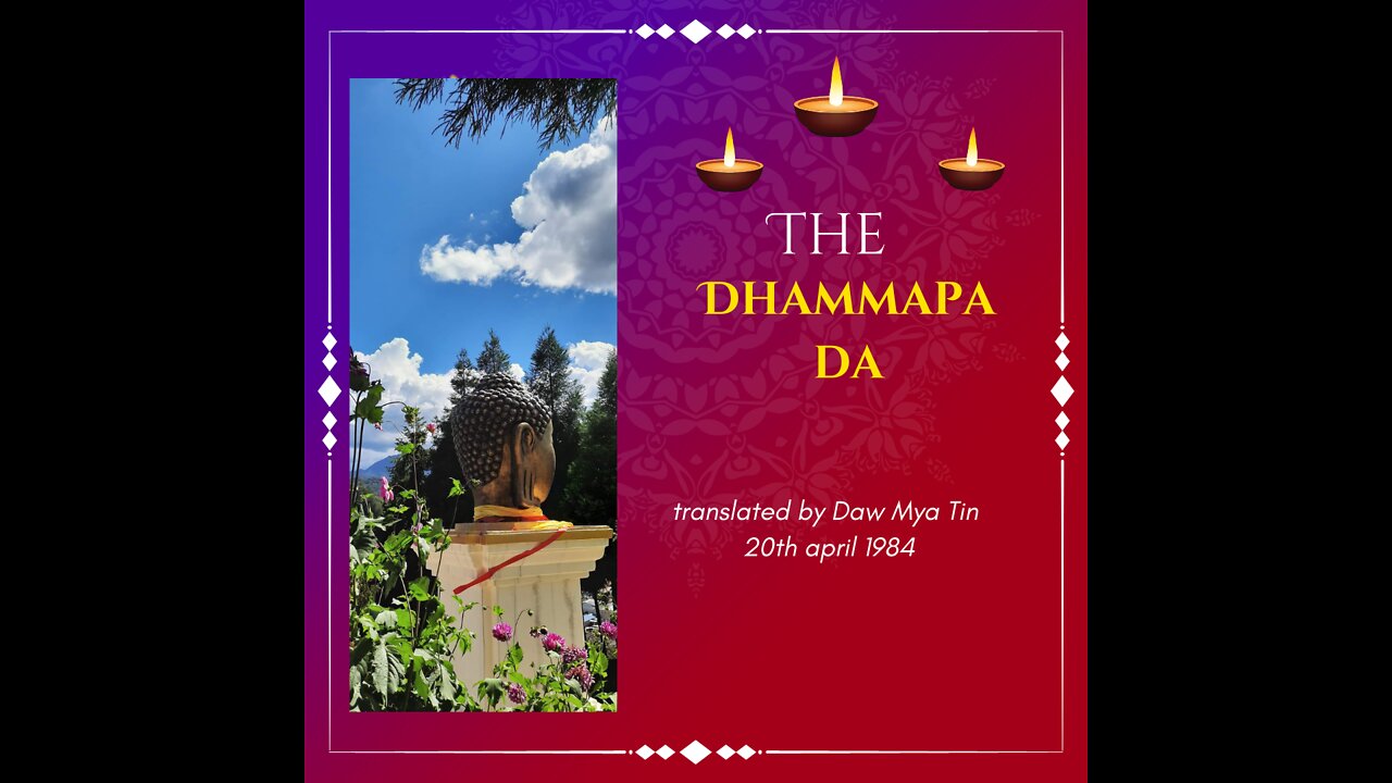 The Dhammapada verses and stories part #1