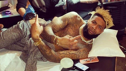 Odell Beckham Jr is DEFINITELY into "Butt Stuff"