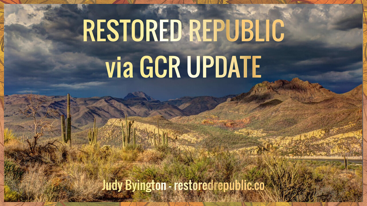 Restored Republic via a GCR: Update as of October 19, 2023