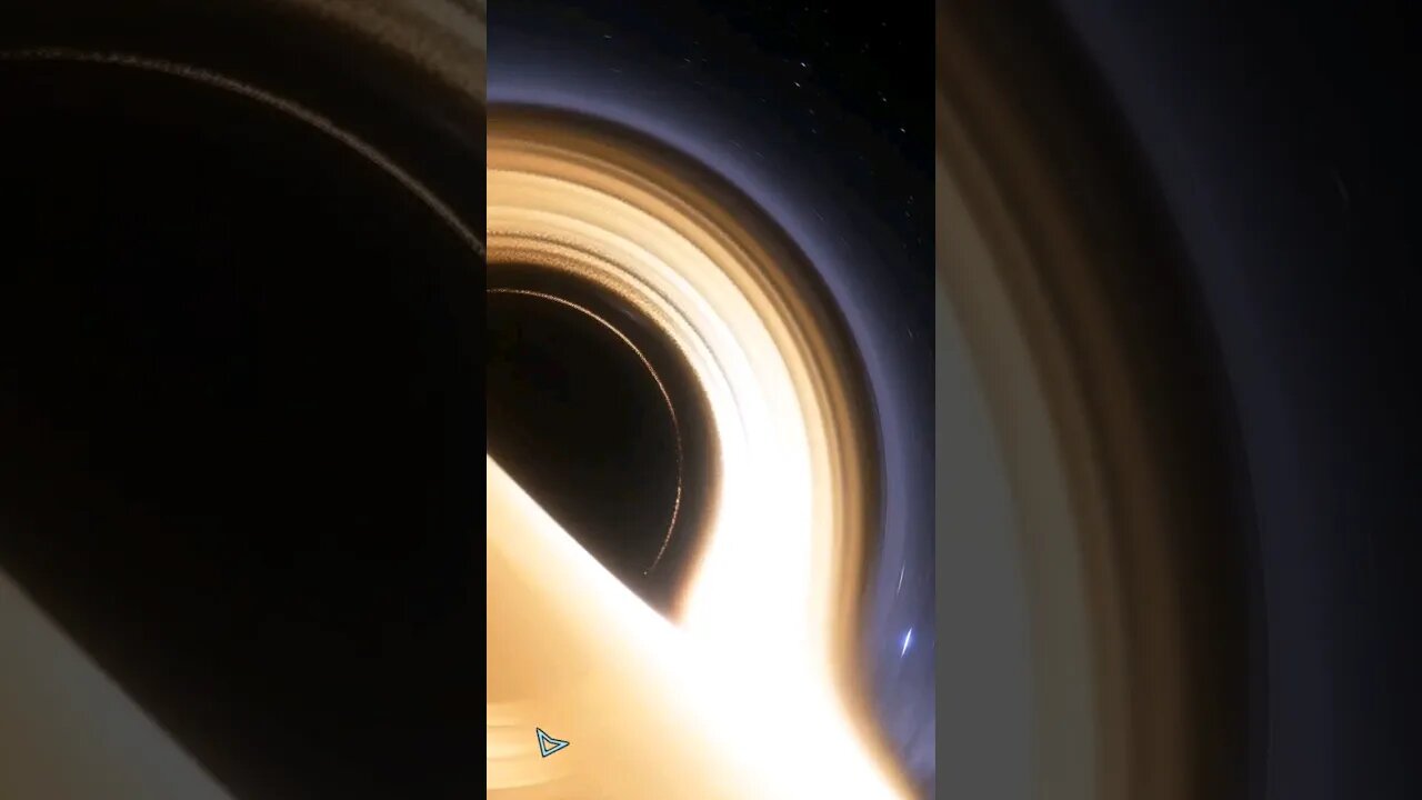 On the edge of infinity - Gargantua black hole - Space engine