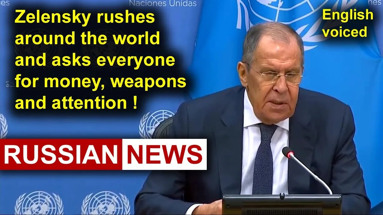 Lavrov's press conference after the UN General Assembly | Russia. United States, New York