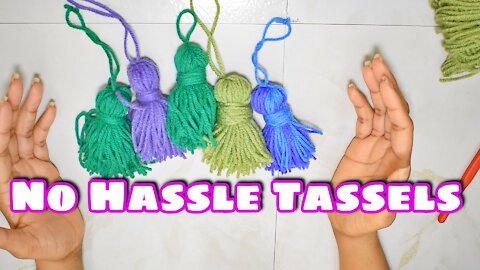 How to Make Tassels out of Yarn