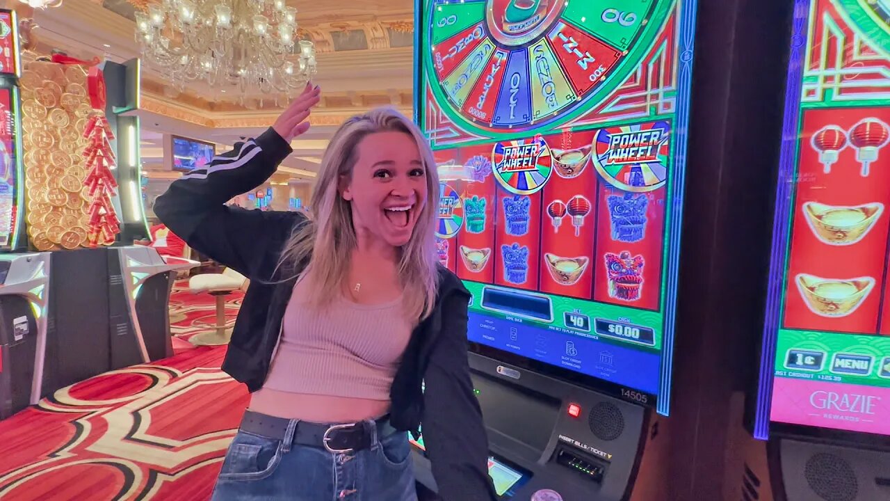 Discovering the BEST Slot Machine At The Venetian Las Vegas!