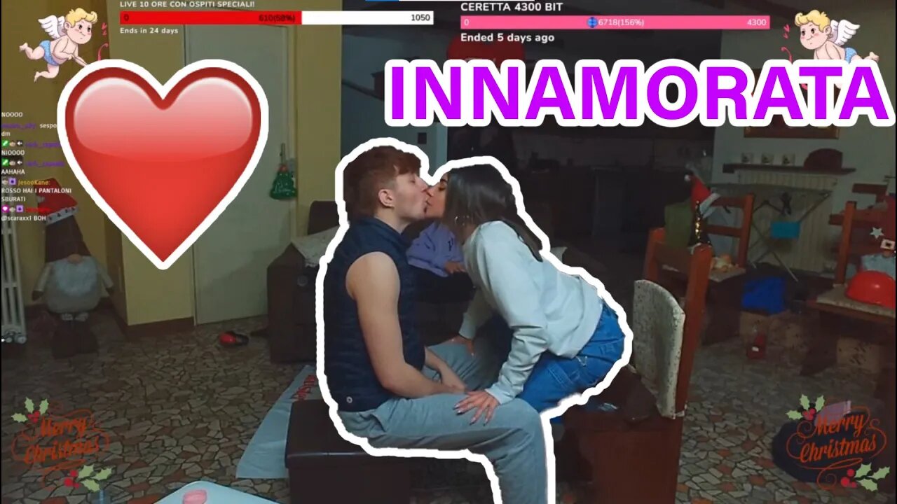 NASCE L' AMORE FRA DENISE E IL ROSSO DOPO IL BACIO