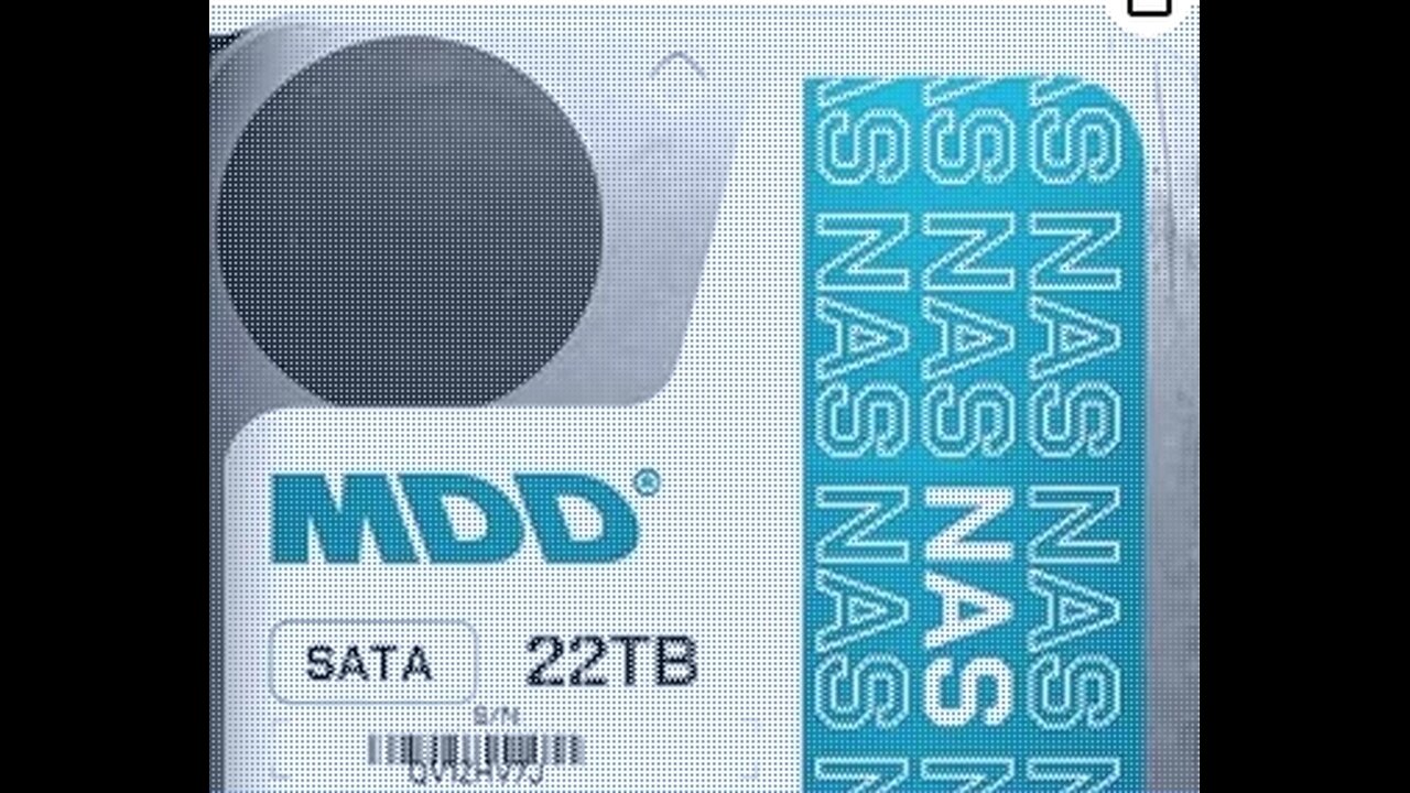 3rd MDD MDD22TS25672NAS 22TB 7200RPM 256MB Cache SATA 6.0Gbs 3.5inch Internal NAS Hard Drive Renewed