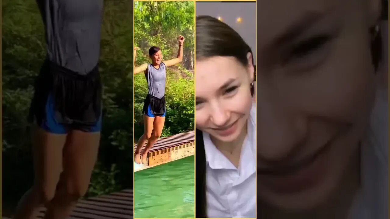 girl funny videos village girl bathing outdoor @girlgkstoryofficial