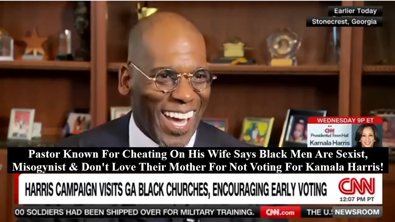 So Black Men Are Sexist, Misogynist & Don't Love Their Mom If They Won't Vote For Kamala Harris?