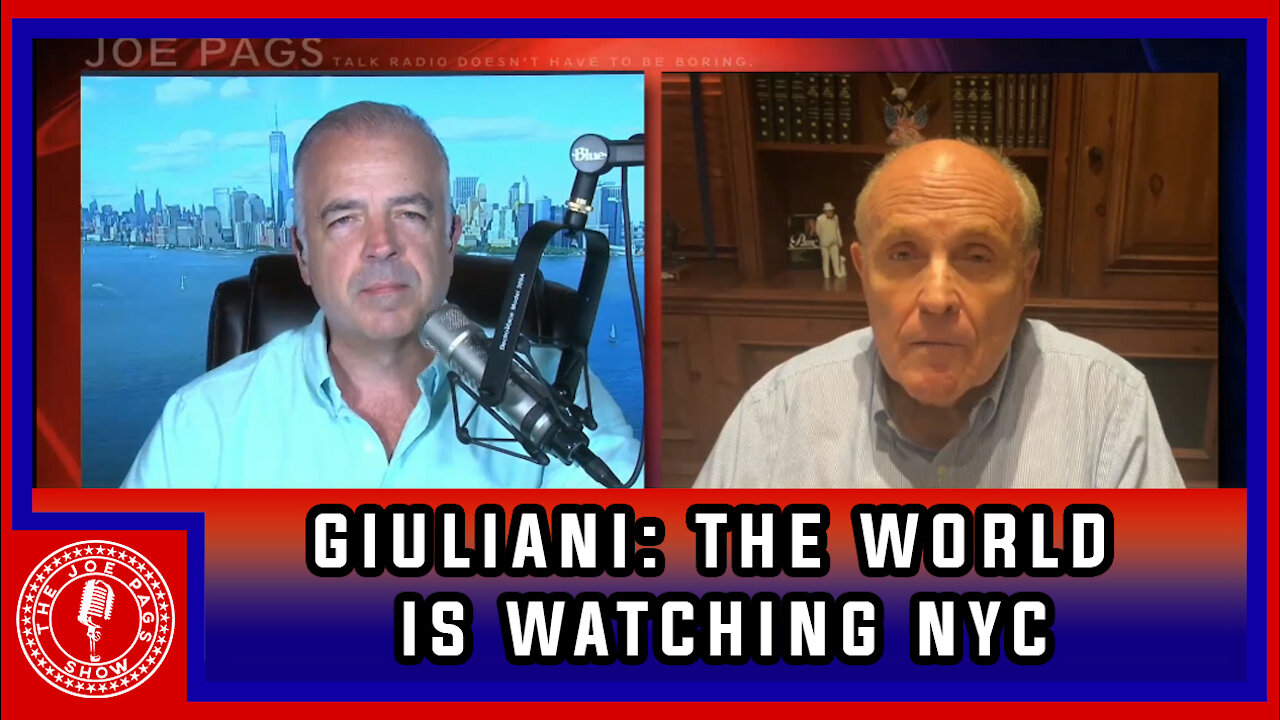 Rudy Giuliani: The World is Watching NYC