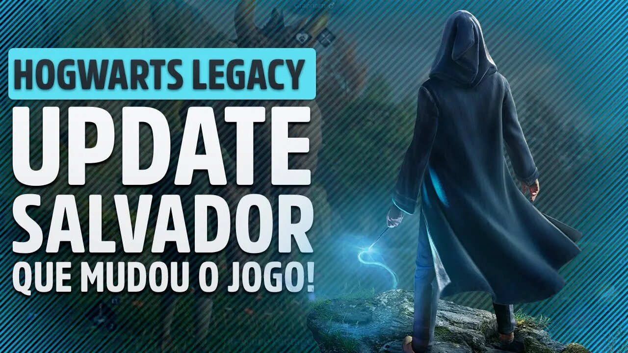 UMA PEQUENA ATUALIZAÇÃO MUDOU TUDO EM HOGWARTS LEGACY!