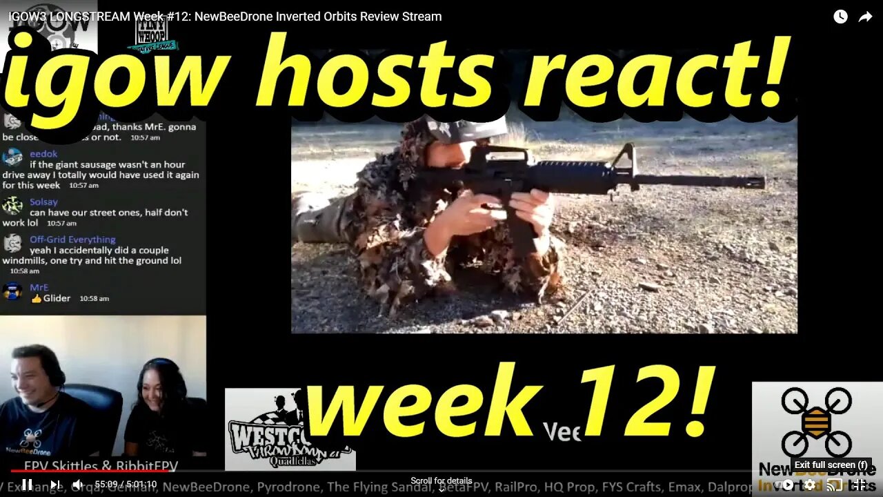 Igow week 12 hosts react