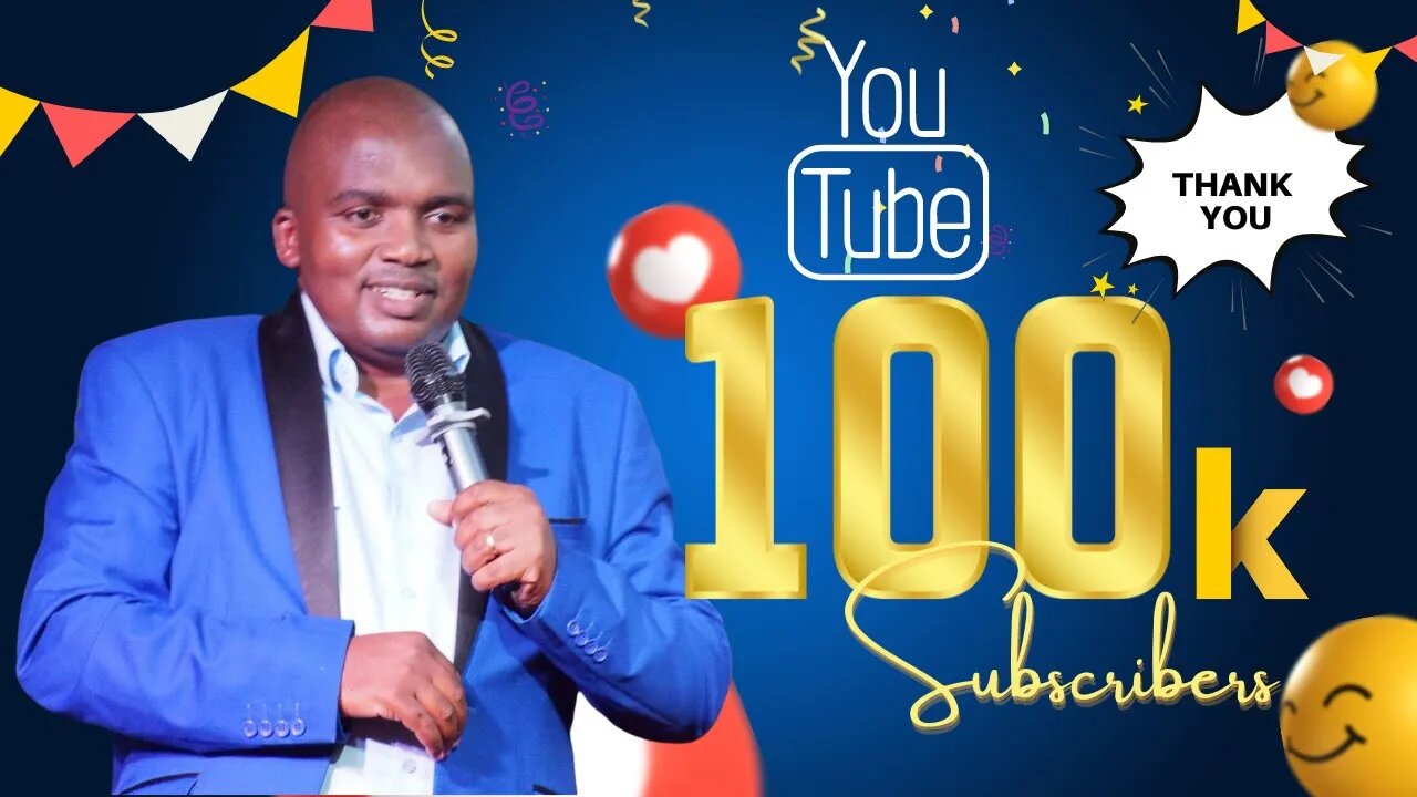 100 000 Subcribers! Thank you - Dr. Ian Ndlovu