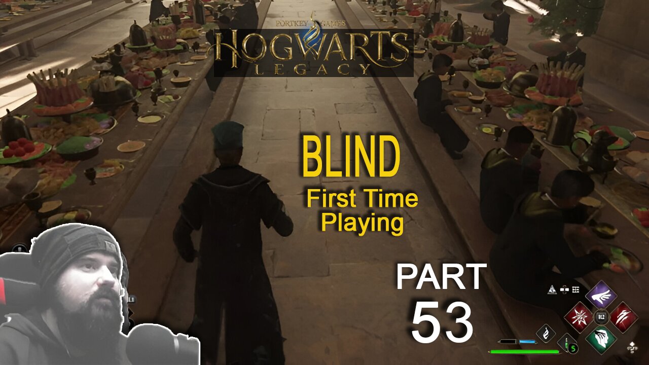 A Game of Smell My Finger | Blind Playing Hogwarts Legacy Part 53 Slytherin