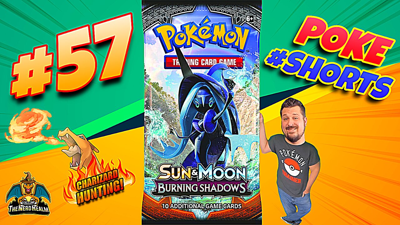 Poke #Shorts #57 | Burning Shadows | Charizard Hunting | Pokemon Cards Opening