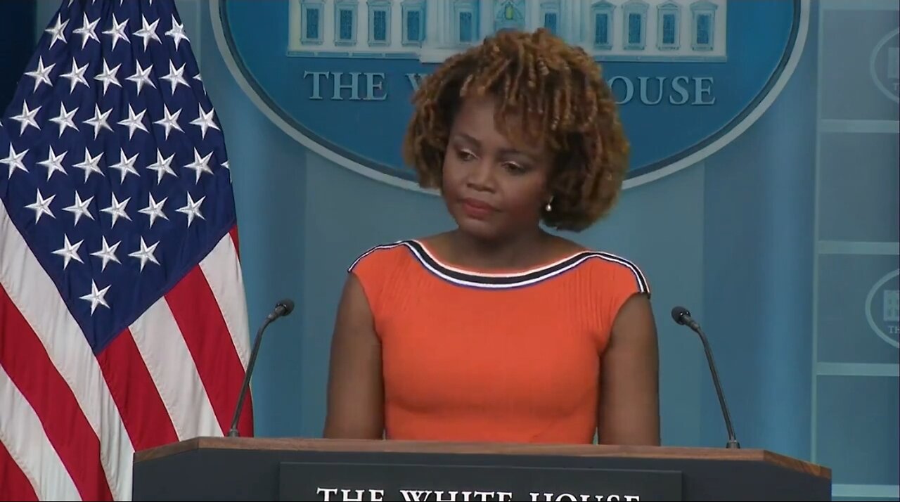 Jean-Pierre Blames Dept of Energy For Not Refilling SPR, Which Biden Drained