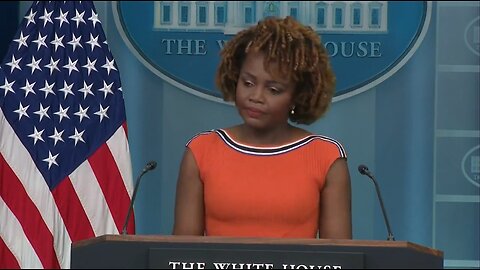 Jean-Pierre Blames Dept of Energy For Not Refilling SPR, Which Biden Drained