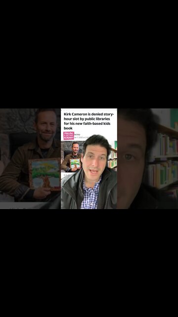 Kirk Cameron Book Tour Denied By Public Libraries