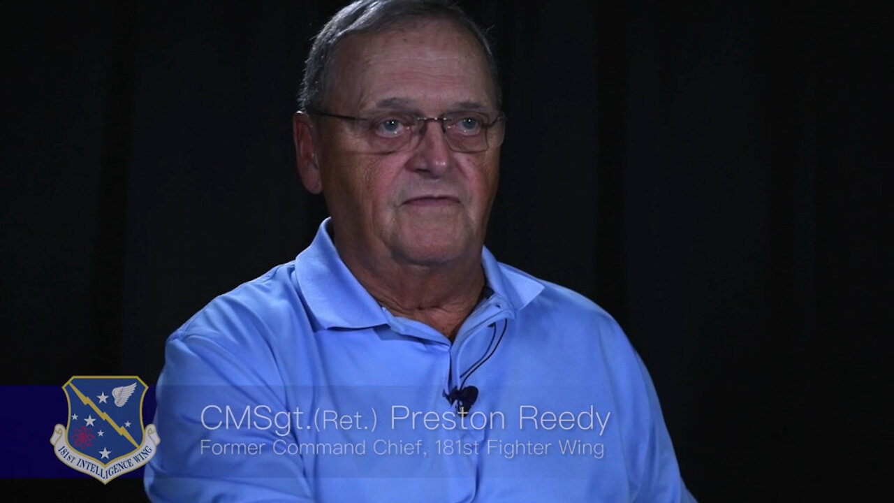 My Story Monday: CMSgt (Ret.) Preston Reedy