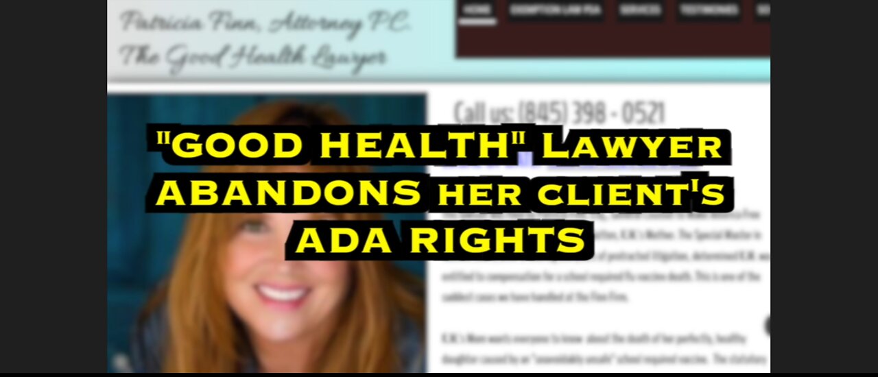 Lawyer ABANDONS her client's ADA rights, gets rejected by SCOTUS