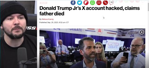 Donald Trump Jr HACKED, Posts HILARIOUS Nonsense, Democrats Ramp Up DISINFO Campaign To Cheat 2024