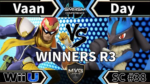 Vaan (Captain Falcon) vs. ONI|Day (Lucario & Zero Suit) - SSB4 Winners R3 - Smash Conference 38