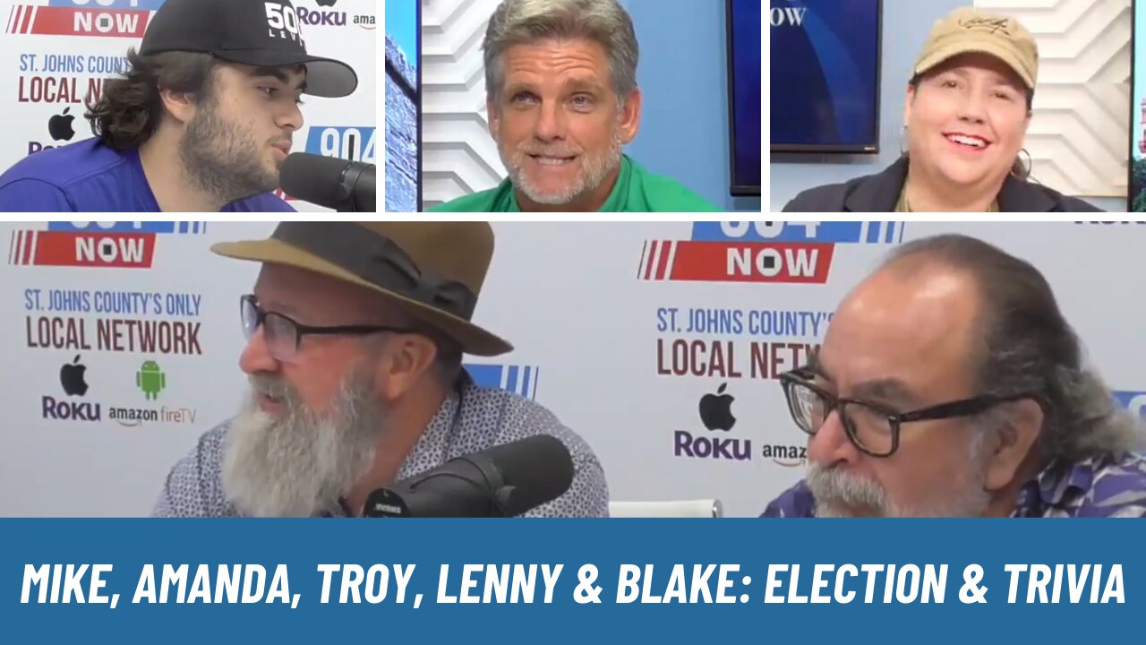 Mike Davis, Producer Amanda, & the Bollox Boys: Election News & Trivia