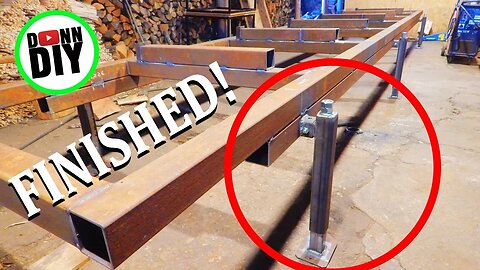 Jack Stand Fabrication Finished - Band Sawmill Build #5