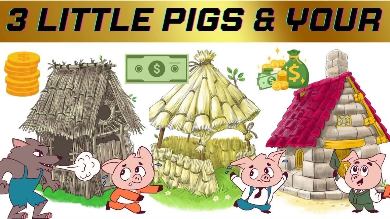 What the story of the 3 little pigs has to do with your Financial Health!