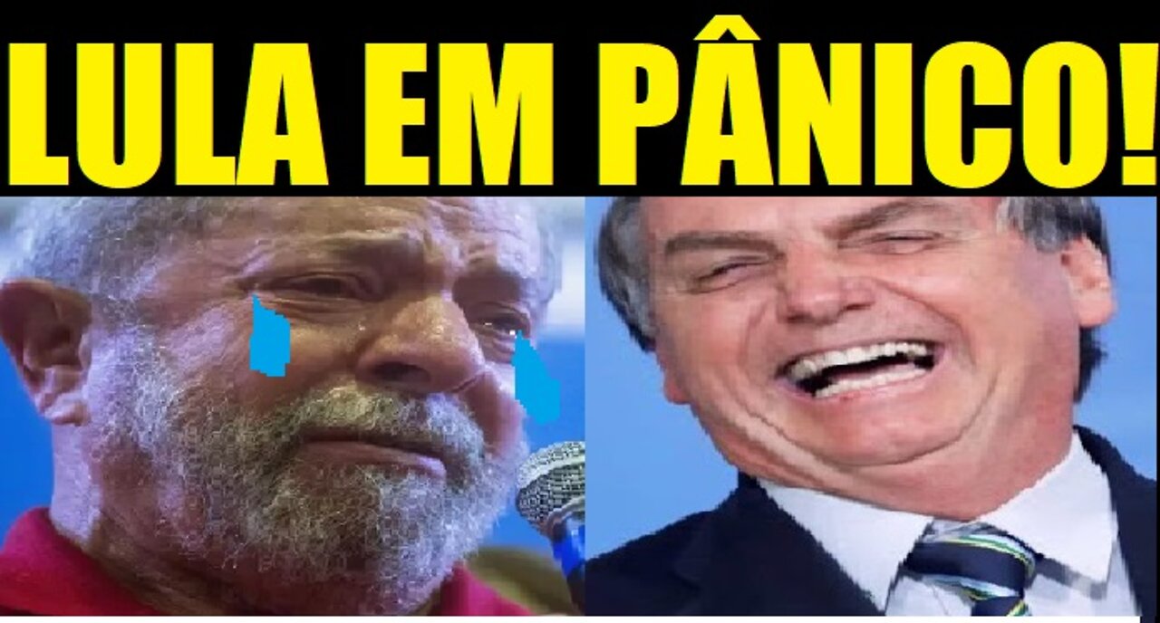 LULA EM PÂNICO COM RECORDE DE AUDIÊNCIA E POPULARIDADE DE JAIR BOLSONARO