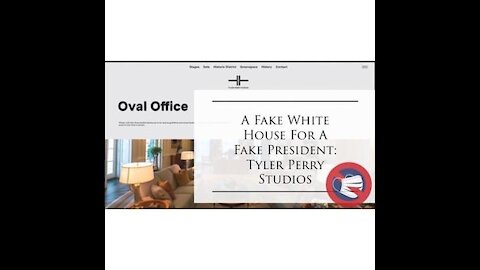 A Fake White House For A Fake President? Welcome to Tyler Perry Studios