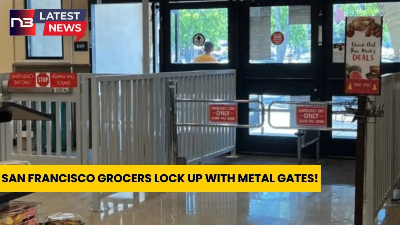 Safeway's Metal Gates Fortify Stores Against Rampant Shoplifting Epidemic