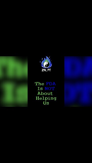 🤫 Remeber that the FDA as an organization ONLY care really about... 🤫