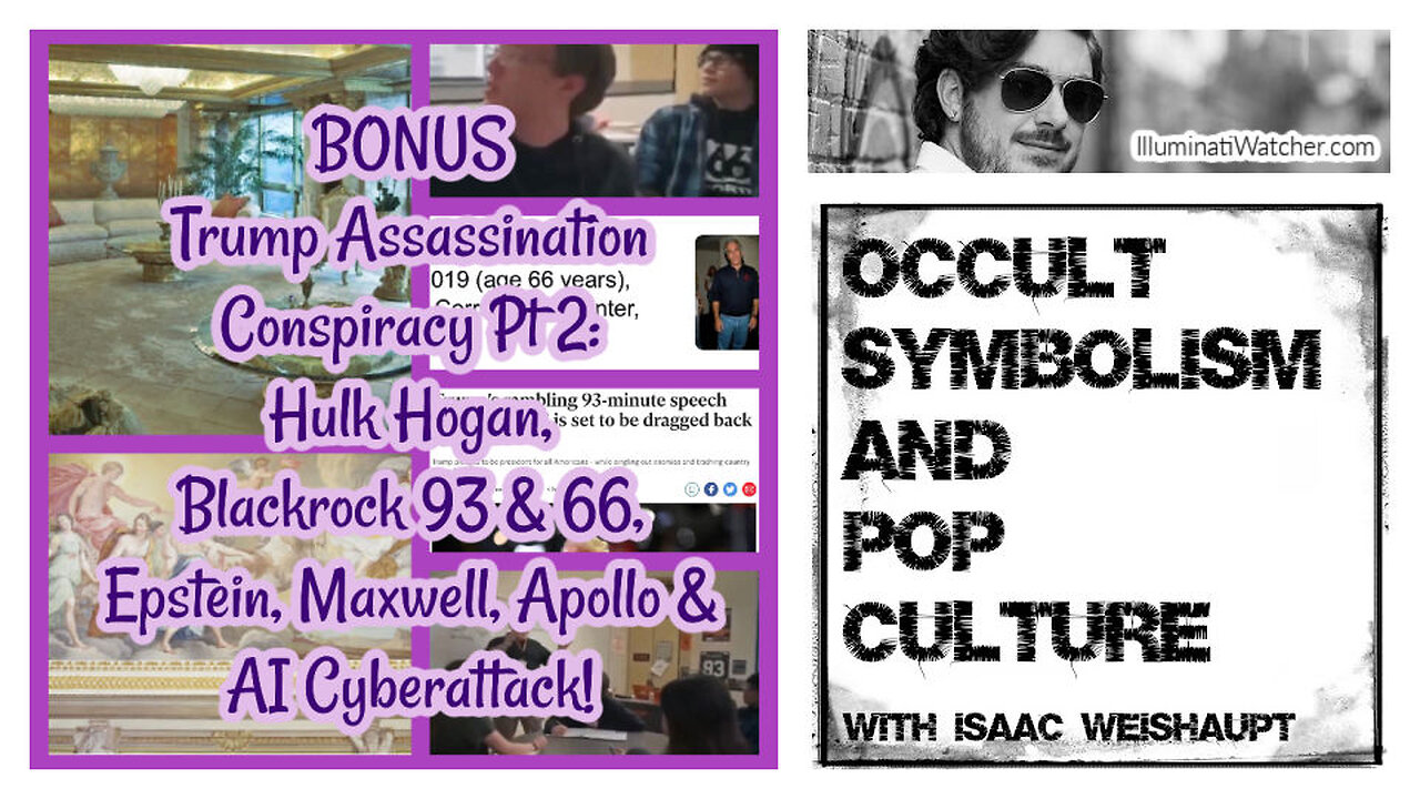 PREVIEW Trump Assassination Pt 2: Hogan, 93 & 66, Epstein, Maxwell, Apollo & AI Cyberattack!