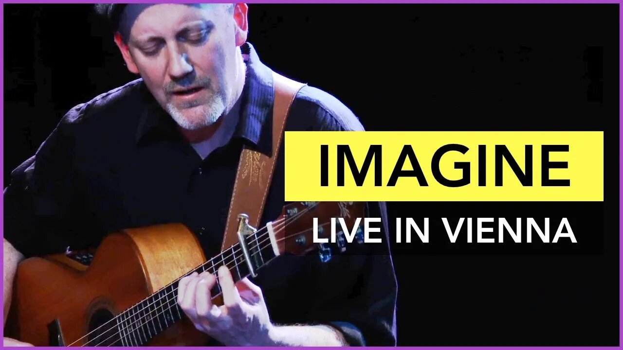 An emotional, LIVE version of "Imagine" | Adam Rafferty - Fingerstyle Guitar