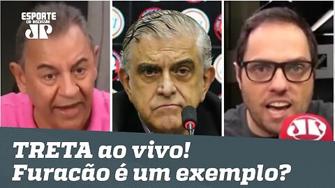 O Atlético-PR é um EXEMPLO? Jornalistas TRETAM ao vivo!