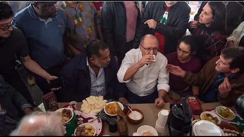 Alckmin é chamado de ‘guerreiro do povo brasileiro’ em feira do MST; Haddad vira garoto-propaganda