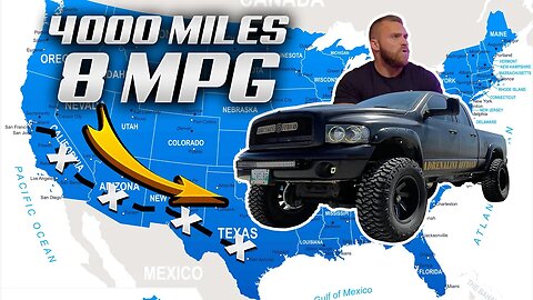 Driving Across The USA In a LIFTED TRUCK!