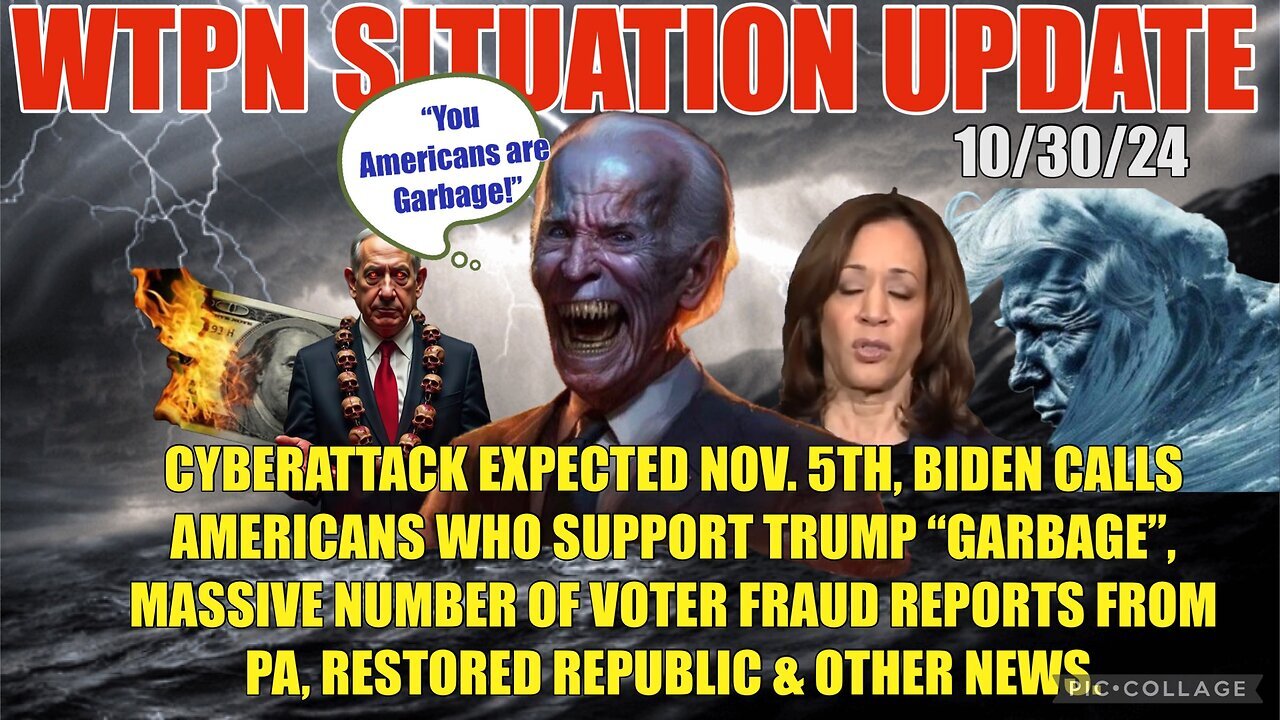 WTPN ~ Judy Byington ~ Situation Update ~ 10-30-24 ~ Trump Return ~ Restored Republic via a GCR