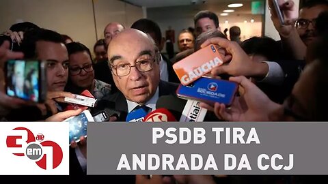 PSDB tira Andrada da CCJ, mas deputado continuará relatando denúncia contra Temer