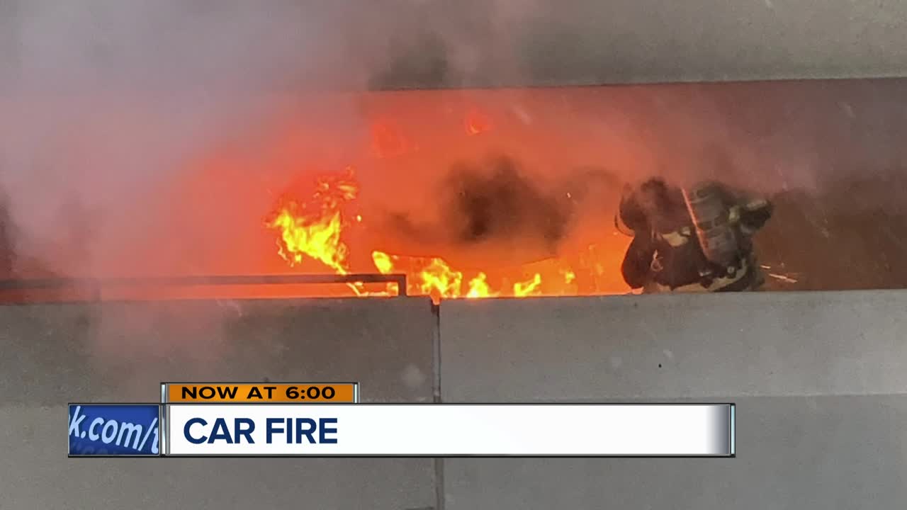 Froedtert Hospital parking garage fire under investigation