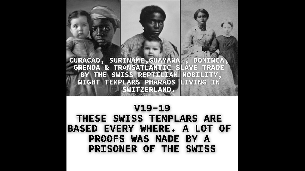 THESE SWISS TEMPLARS ARE BASED EVERY WHERE. A LOT OF PROOFS WAS MADE BY A PRISONER OF THE SWISS