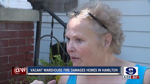 Neighbor: Hamilton warehouse fire was 'like a nightmare'