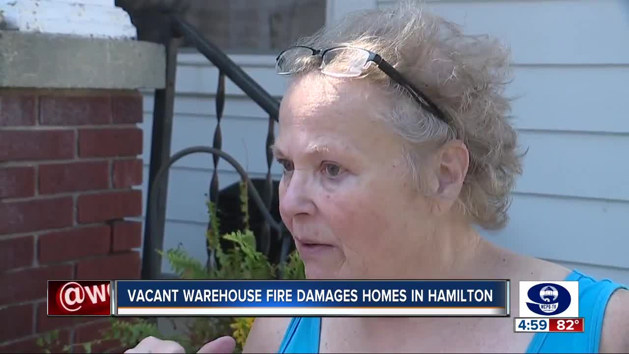 Neighbor: Hamilton warehouse fire was 'like a nightmare'