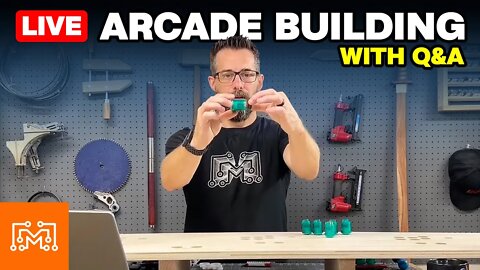 We're Building an Arcade! LIVE BUILD with Q&A!