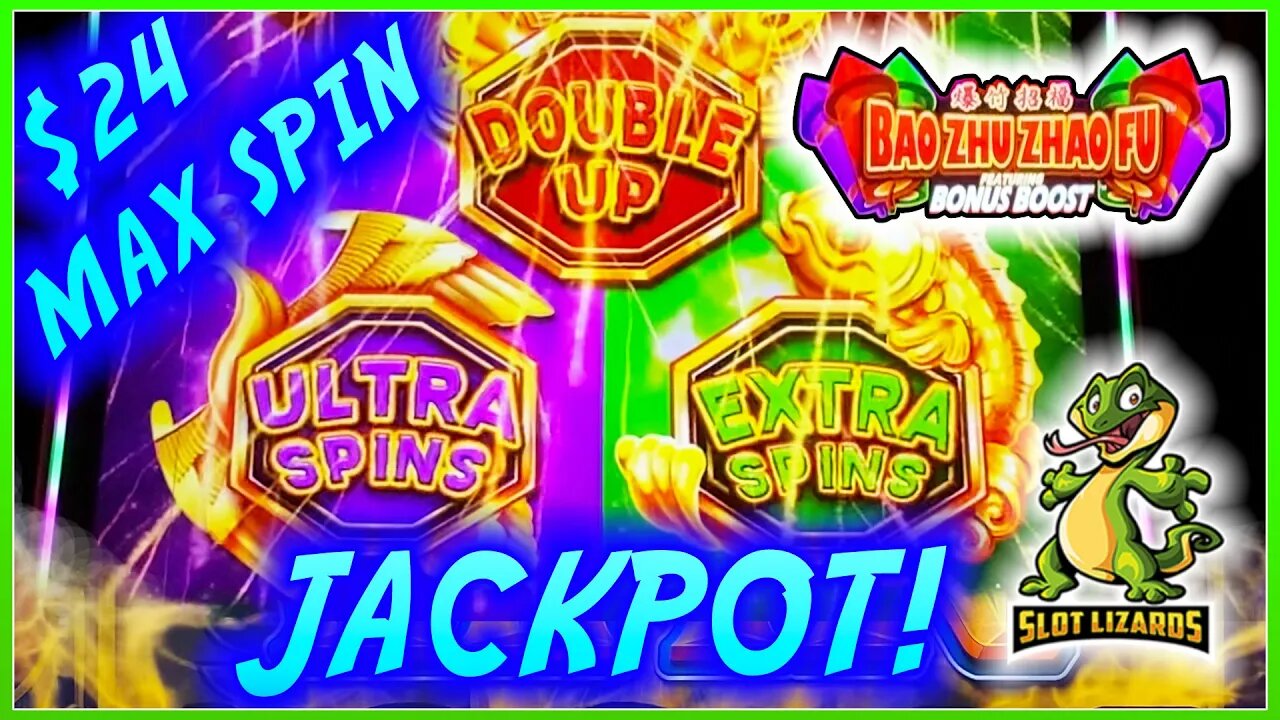 D GOES CRAZY! MAX SPINNING EPICNESS! JACKPOT! Bao Zhu Zhao Fu Slot WE GOT ALL THREE!